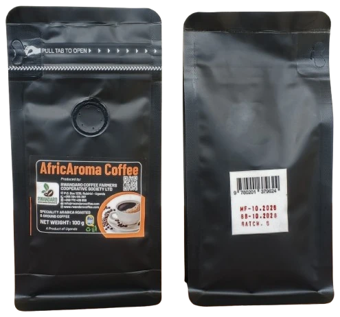 AfricAroma Ground Coffee – 100 g packet