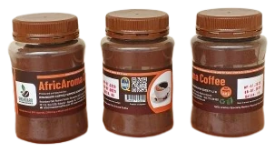 AfricAroma Ground Coffee – 140 g jar