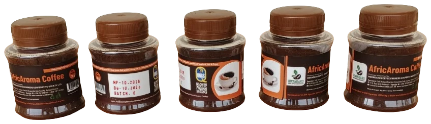 AfricAroma Ground Coffee – 35 g jar