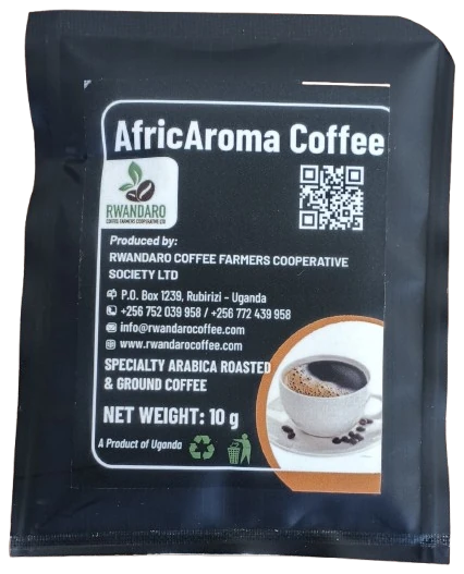 AfricAroma Ground Coffee – 10 g sachet